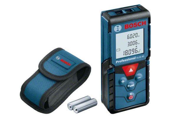 Bosch Laserentfernungsmesser GLM 40 PROF. Kat. A