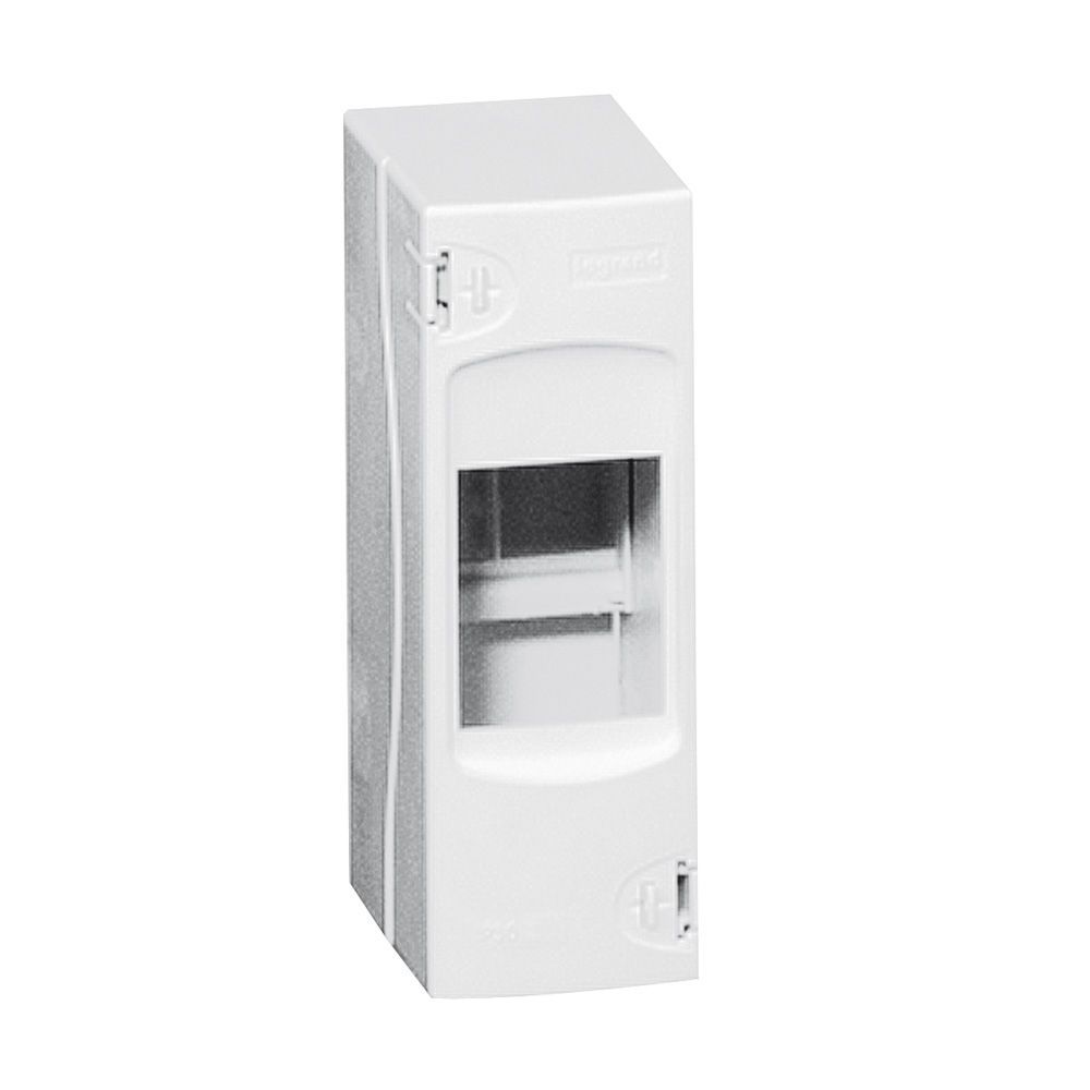 Legrand Aufputz-Kleinverteiler Ekinoxe, Signalweiß, IP30, 2 Module,140x50x72mm ( Legrand Aufputz-Kleinverteiler Ekinoxe, Signalweiß, IP30, 2 Module,140x50x72mm (