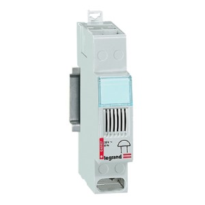 Legrand Läutewerk, 230V 50Hz, Leistung: 6 VA, Stromaufnahme: 27 mA, 83 dB, 1TE Legrand Läutewerk, 230V 50Hz, Leistung: 6 VA, Stromaufnahme: 27 mA, 83 dB, 1TE