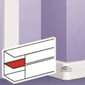 Legrand DLPe Trennprofil mit Deckelteilung