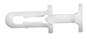 Legrand Kunststoffniet Durchmesser 6 mm für 6,5 mm Bohrung.