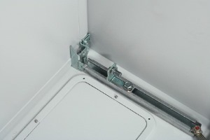 Legrand Gleitschienen-Set für Montageplatte, für Atlanic Schränke mit Tiefe 300 Legrand Gleitschienen-Set für Montageplatte, für Atlanic Schränke mit Tiefe 300