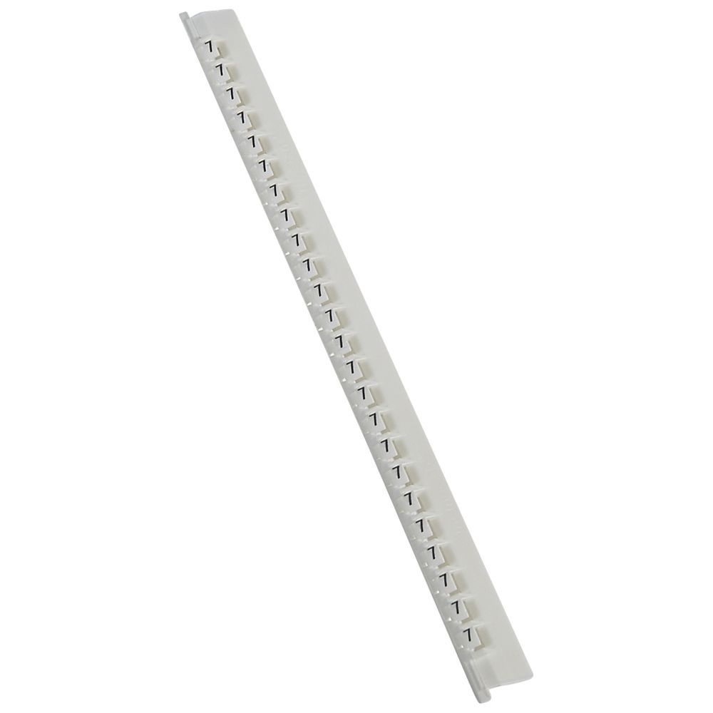 Legrand Kennzeichnungssystem Memocab, Ziffer:7 (Schwarz auf Weiß)