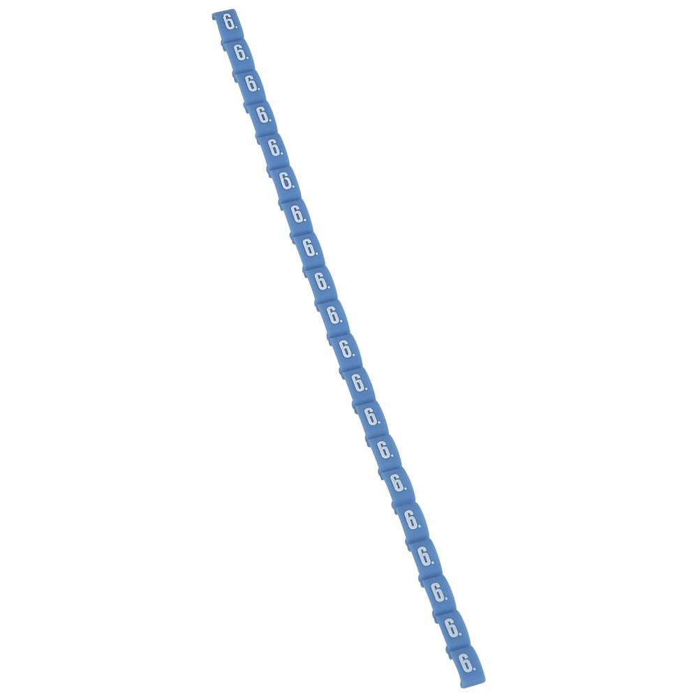 Legrand Etiketten 038406 DUPLIX blau 