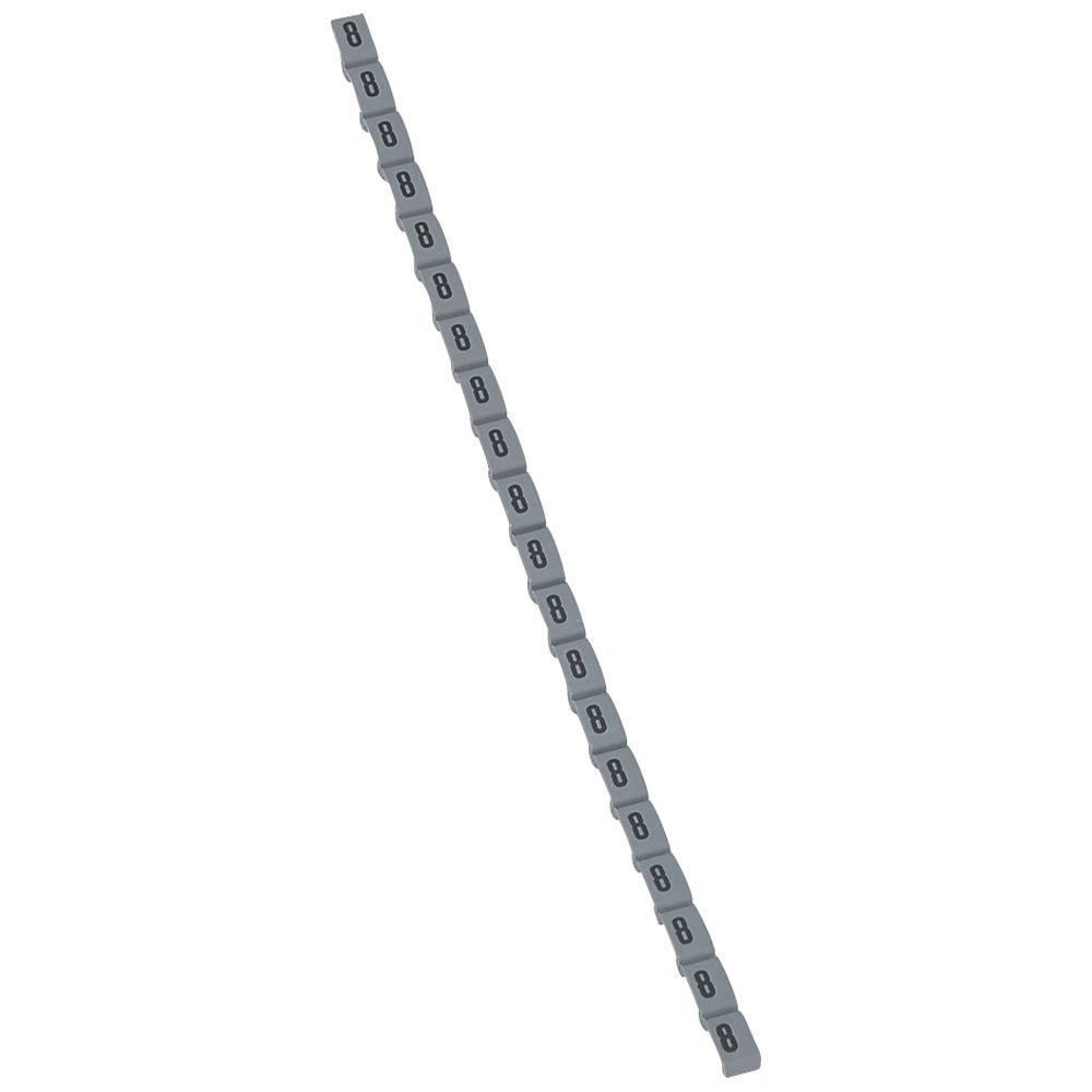 Legrand Etiketten 038408 DUPLIX grau 