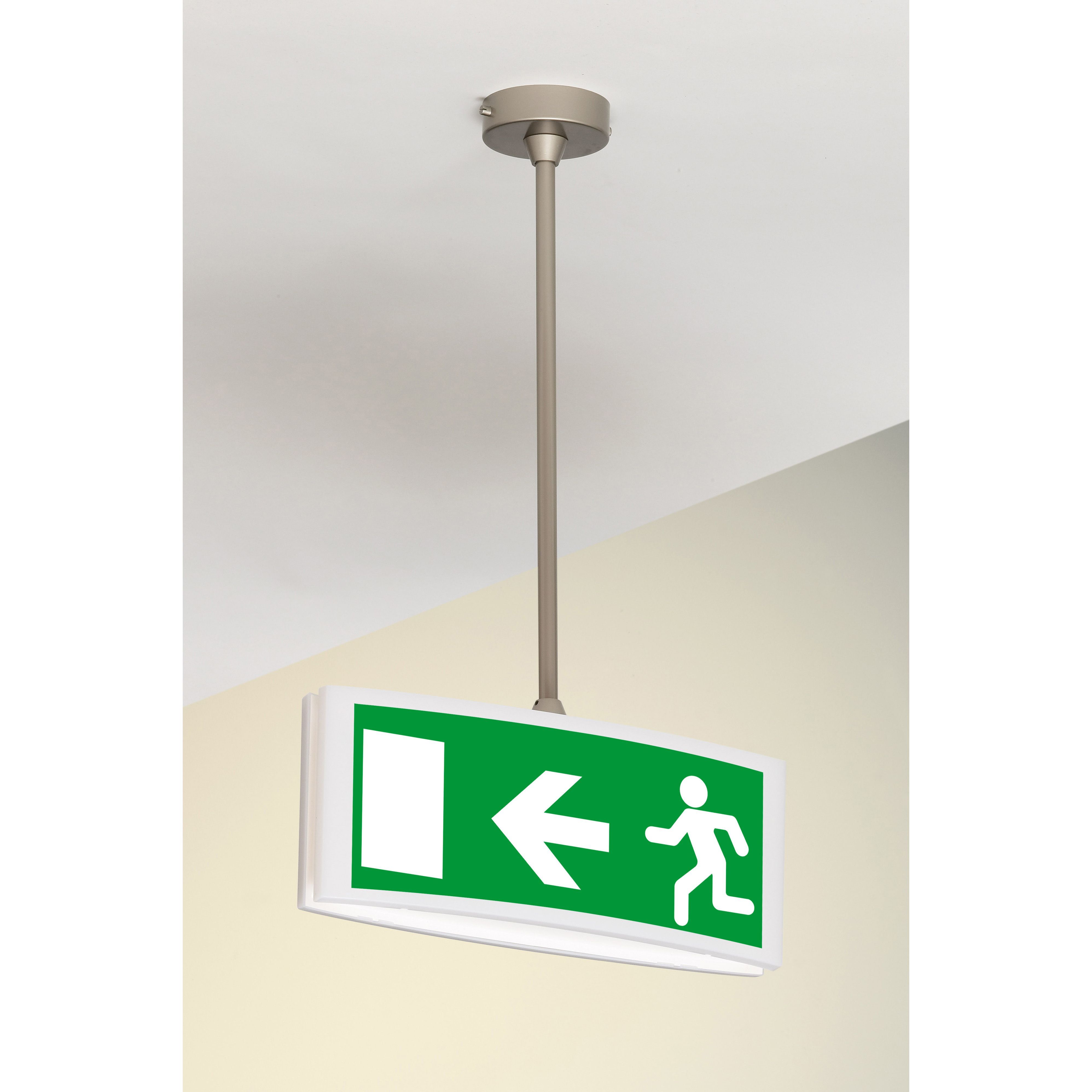 Legrand Befestigungszubehör für Deckenabhängung bis 40 cm, Farbe: Chrome-metalli