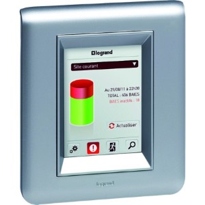 Legrand Touchscreen 3,5 Zoll Überwachungszentrale Sicherheitsleuchte