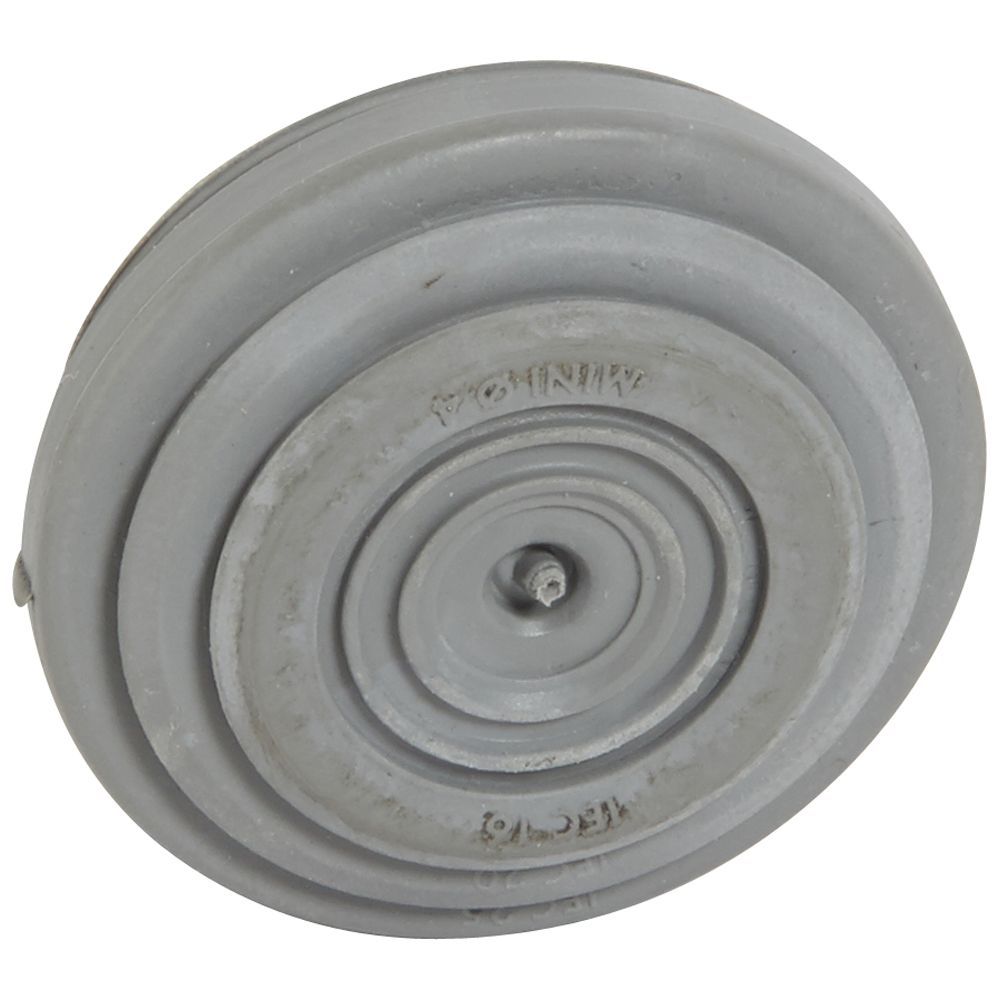 Legrand Membran-Einführung IP55, D=25mm, Staubgrau, geeignet für z.B. Abzweigdos