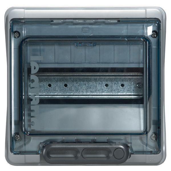 Legrand Feuchtraumverteiler Plexo³, Aufputz, IP65-IK09, 1-reihig, 8 Module