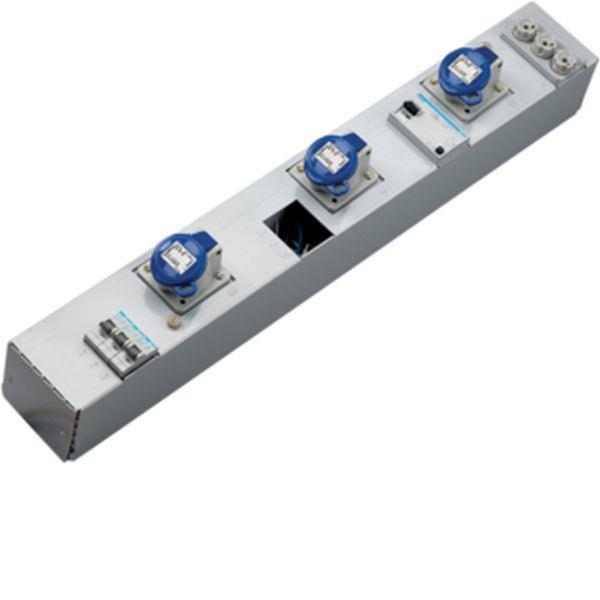 Hager SteckdLeiste,KVS,3xCEE16A,3xZählerplatz