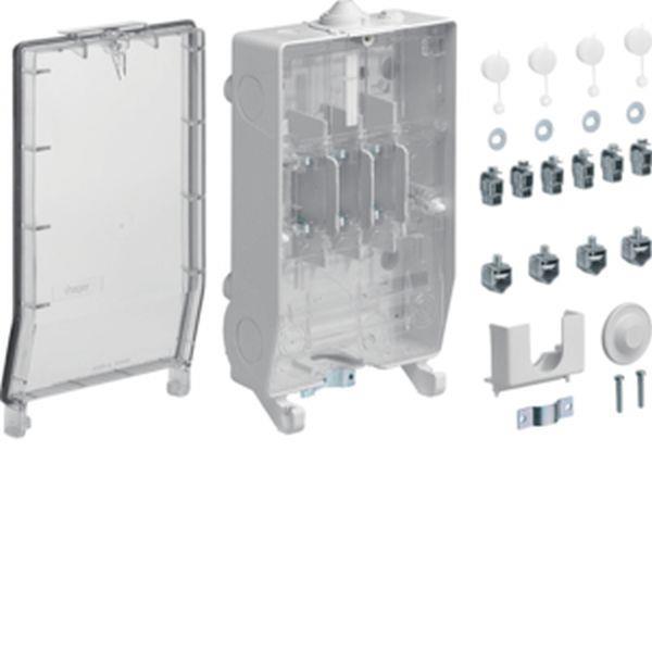 Hager HAK,KH00,K3,1x3NH00,Klarsichtdeckel