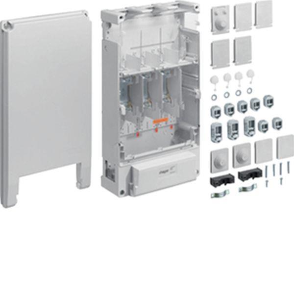 Hager HAK,KH1,K12,1x3NH2,Durchschleifausf.