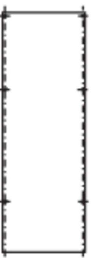 Hager MP,KVS,f.ZAL162,PVC,800x276x6mm