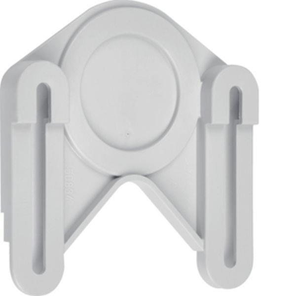 Hager Abd.Baust.,Zubehör,seitlich,D=55mm