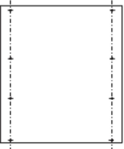 Hager MP,VTS,PVC,f.ZAL177,850x756x6mm