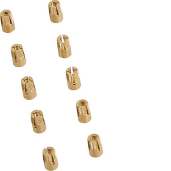 Hager Innengewindebuchse M6 x 12,5 mm, 10 Stk.