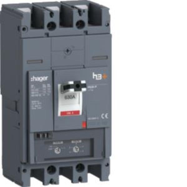 Hager Leistungsschal. h3+ P630 TM 3x630A 110k