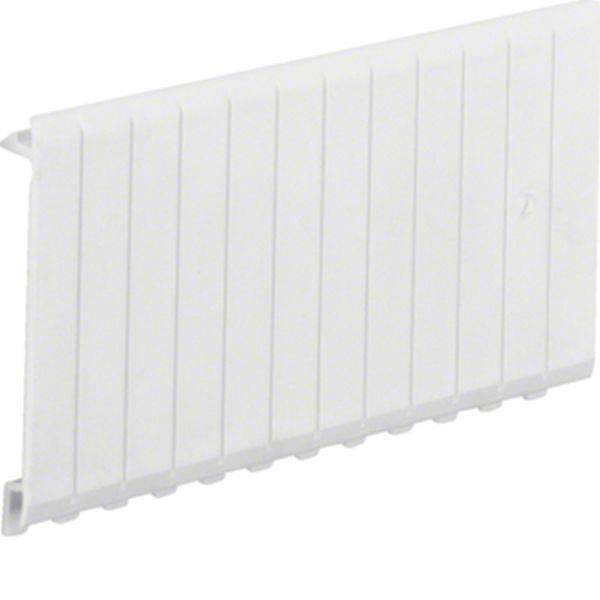 Hager Abdeckstreifen,universal,6 M,RAL 9010