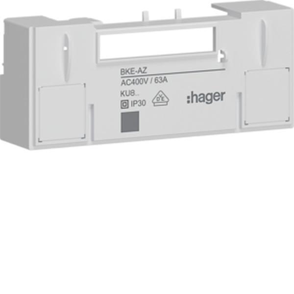 Hager Zubehör KU83,universZ,Klemm.deckel,klein