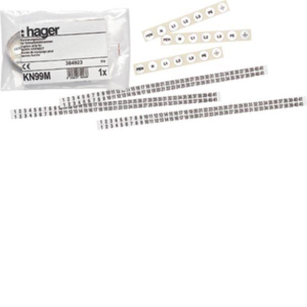 Hager Markierungssystem,QC,für QC-Klemmen Hager Markierungssystem,QC,für QC-Klemmen