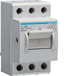 Hager Kompaktschalter 63A 3S 400V AC 2,5PLE