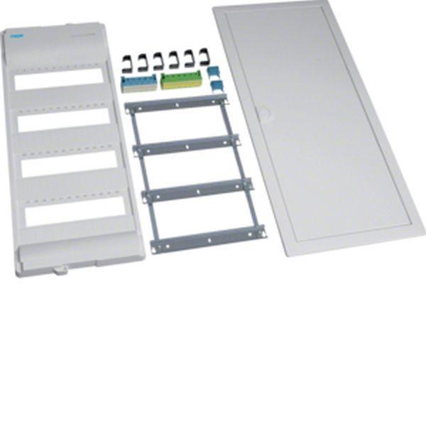 Hager Ausbaupaket,Volta,4x12PLE,m.Rahmen+Tür Hager Ausbaupaket,Volta,4x12PLE,m.Rahmen+Tür