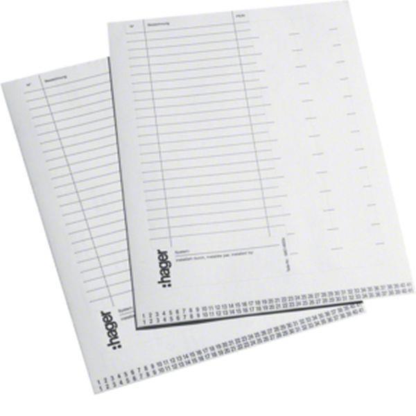 Hager Beschriftungssystem,Volta,10Stk Hager Beschriftungssystem,Volta,10Stk