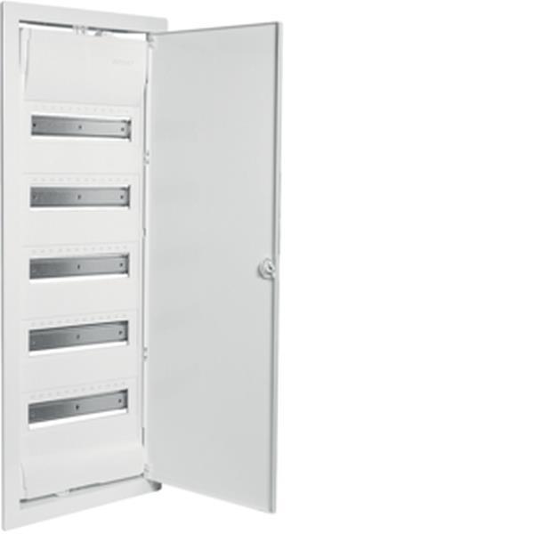 Hager Ausbaupaket,Volta,5x12PLE,m.Rahmen+Tür