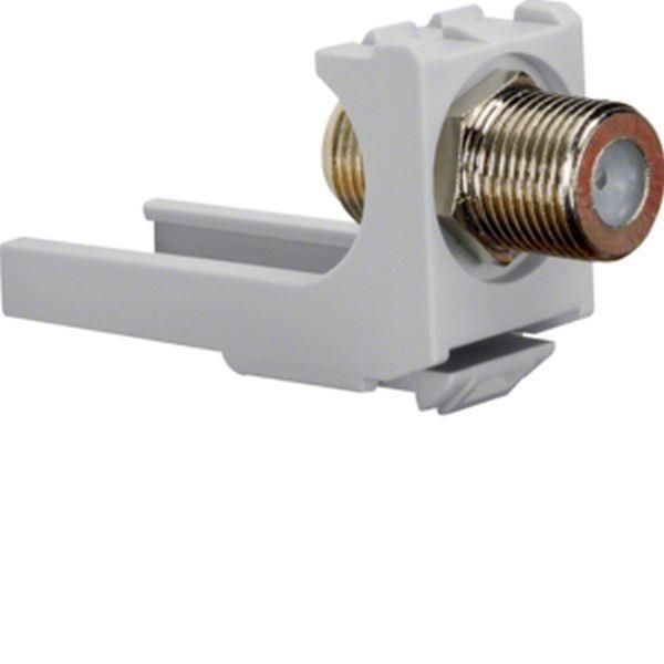 Hager KOAX Modul (E-Dat),universal,F/F-Buchse