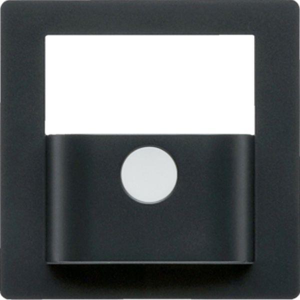 Berker Abdeckung KNX BWM-Mod Q.x anthrazit samt