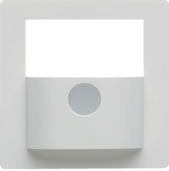 Berker Abdeckung KNX BWM-Mod Q.x polarweiß samt