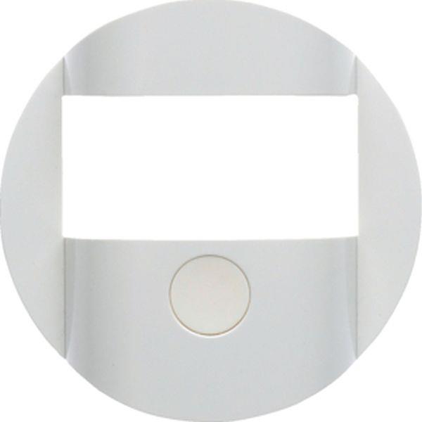 Berker Abdeckung KNX BWM-Mod R.x polarweiß glän