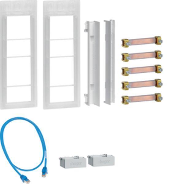 Hager Verbindungssatz,universZ,3P,Schra/Schra