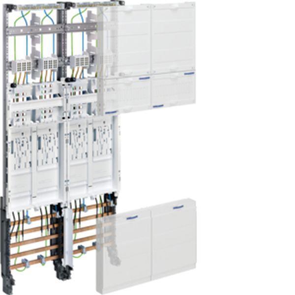 Hager KF,universZ,4ZP,BKE-I,H=1050mm,2-f.