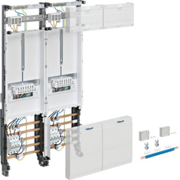 Hager KF,universZ,2ZP,3-Pkt.,H=900mm,2-feld.