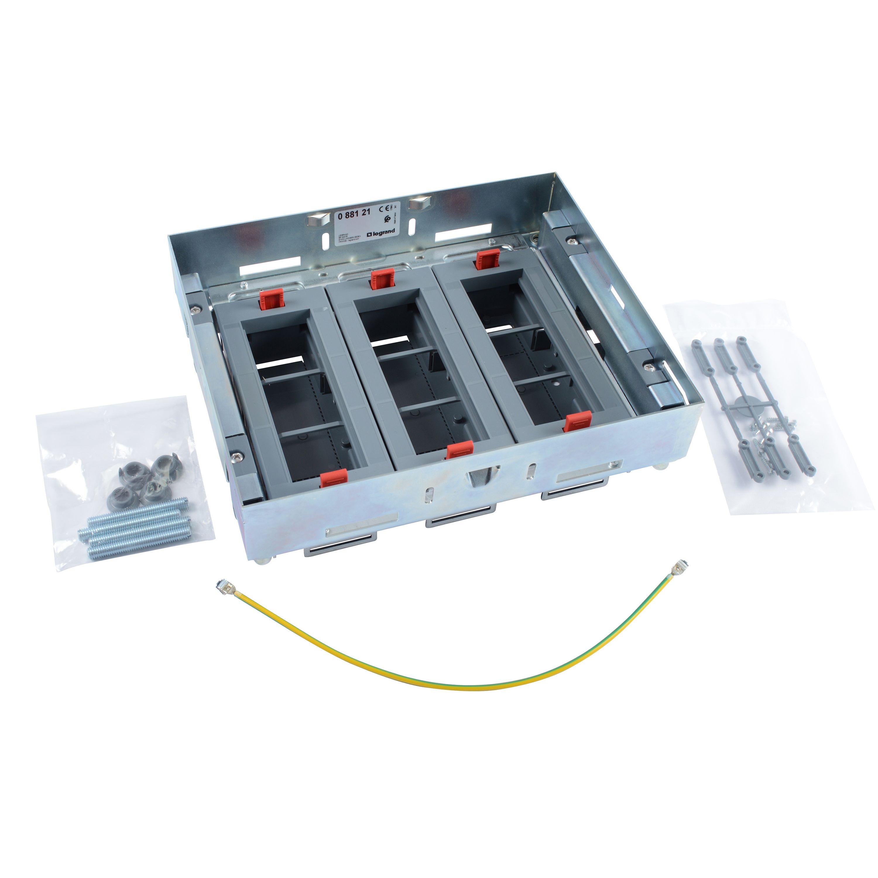 Legrand Gerätebox mit Markierrand 18 Module horizontal