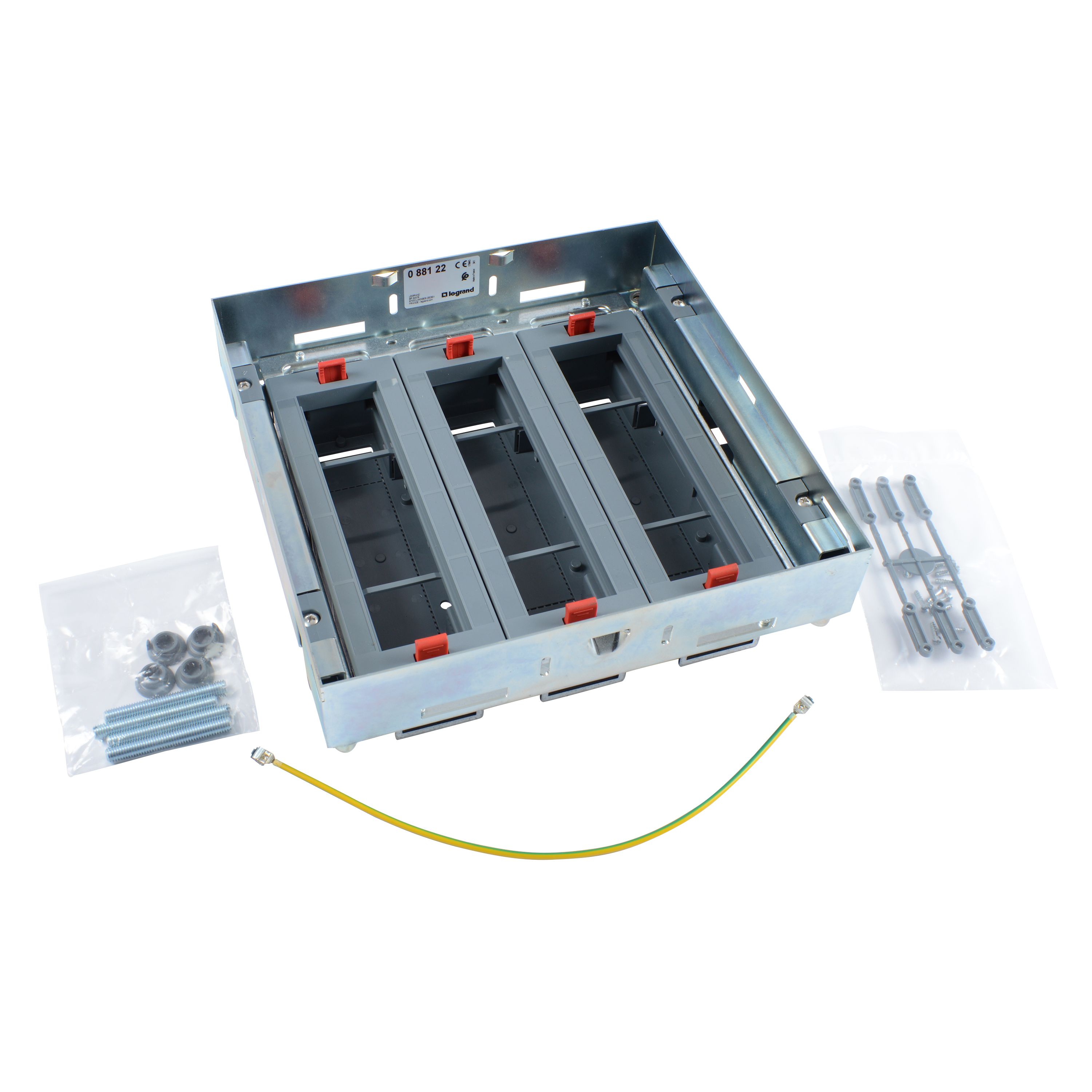 Legrand Gerätebox mit Markierrand 24 Module horizontal