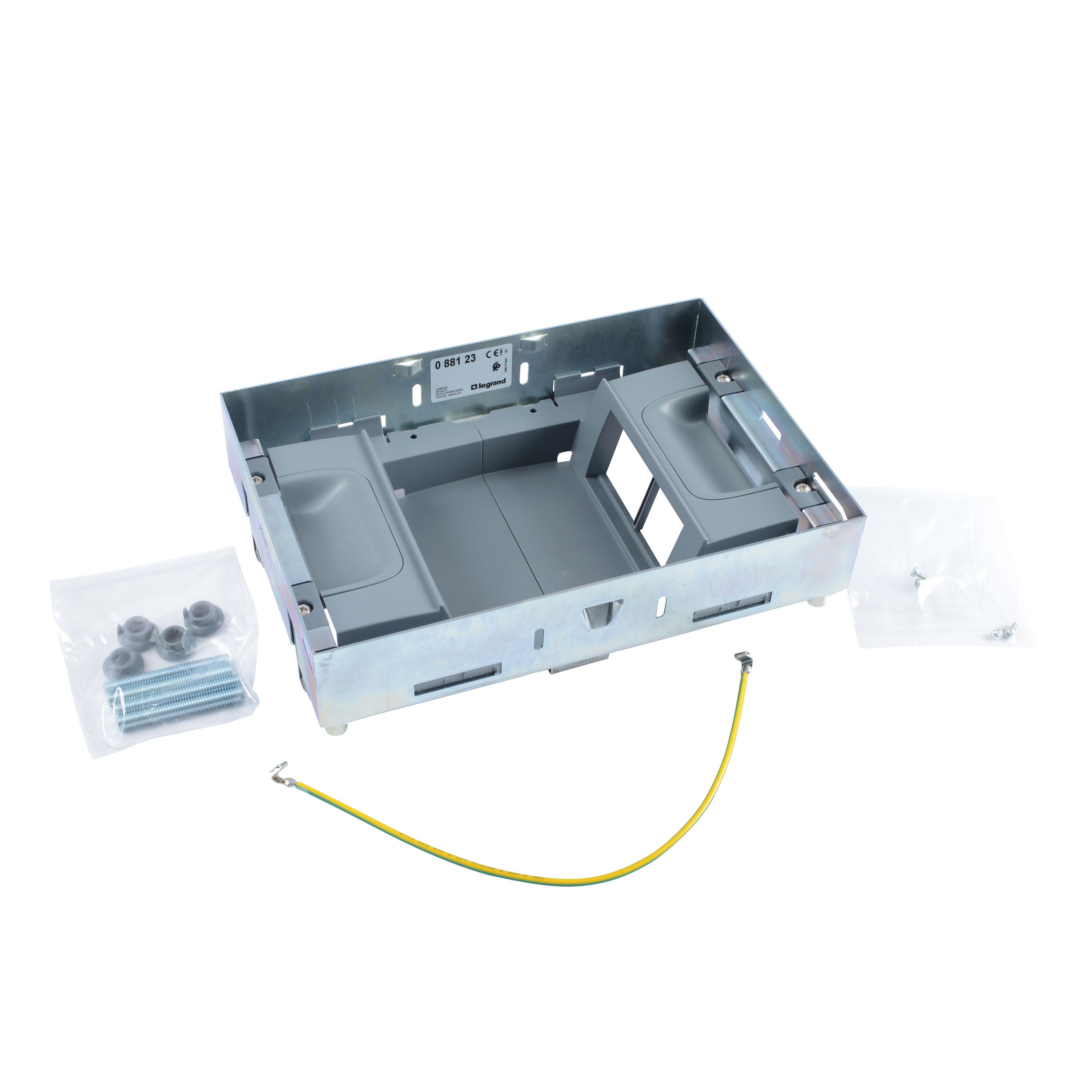 Legrand Gerätebox mit Markierrand 8 Module vertikal