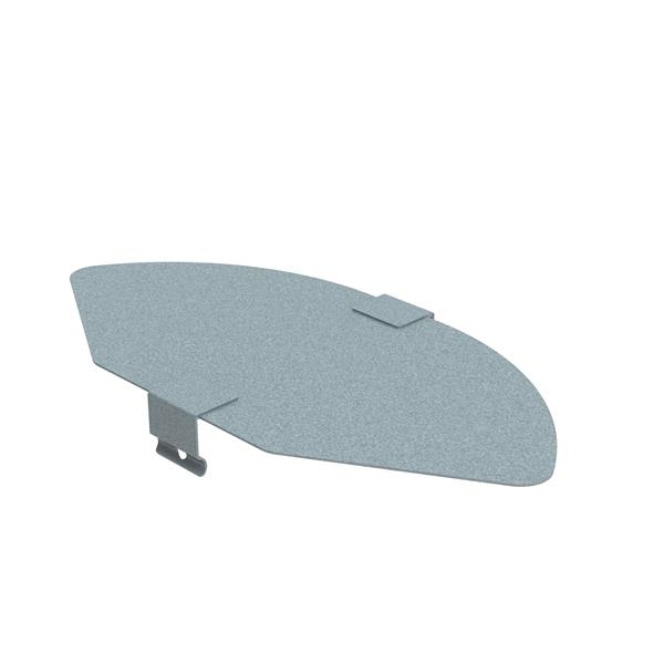 Legrand Deckel Für Eckstück variabel 75x60 Pulverbeschichtet RAL 9010