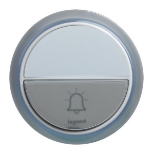 Legrand Klingeltaster Komfort Set Farbe: Ultraweiß