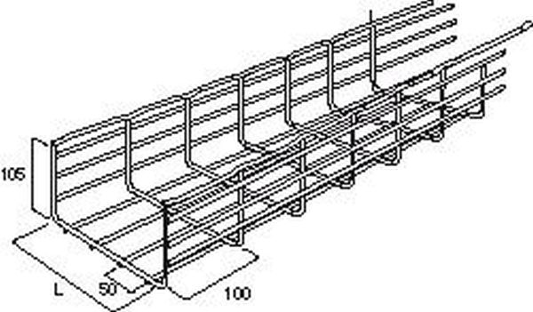 Legrand Gitterrinne CF 80/100 EZ L=3M