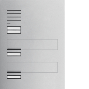 Elcom Briefk.front-M. Audio 2/1 2D Edelst. ONE