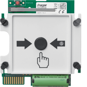 Hager Austauschmodul, Funk-Druckknopfmelder