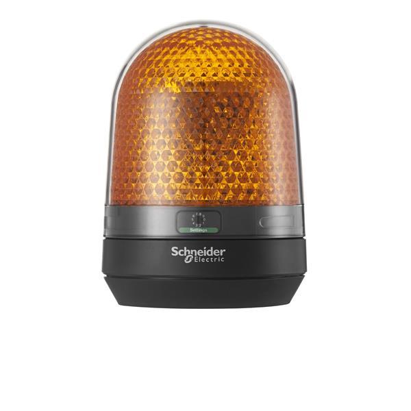 Drehspiegelleuchte, Harmony XVR, 100mm, orange, integrierte LEDs, ohne Buzzer, 1
