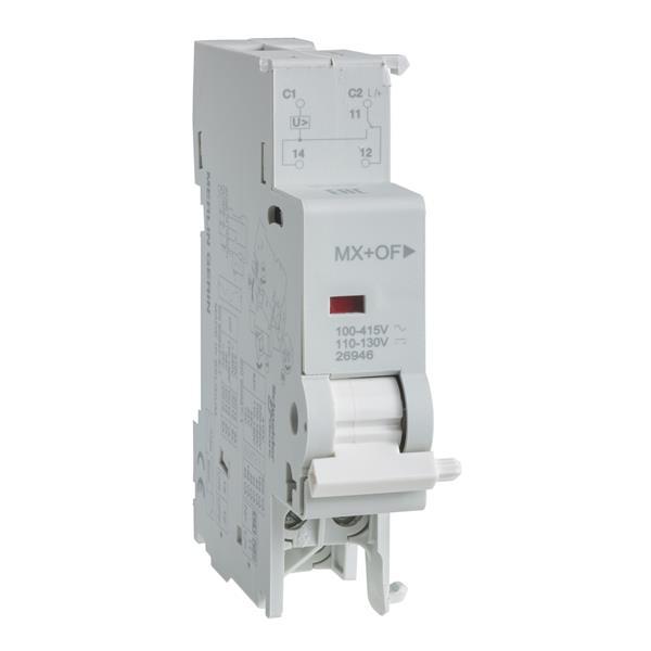 Multi 9 OEM Arbeitsstromauslöser + Hilfsschalter  MX+OF 240V AC 130V DC