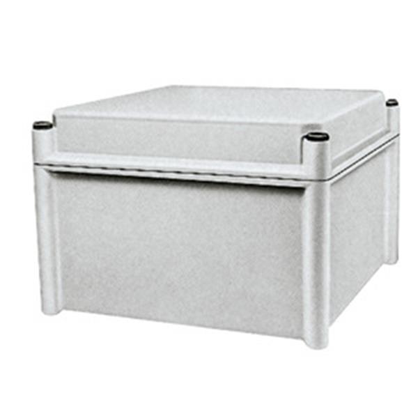 Polyestergehäuse PLS Wandmontage 360x360x180mm IP66, blickdichte PC-Abdeckung