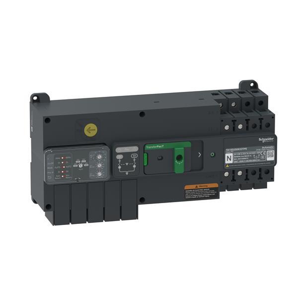 TransferPacT TA100, automatische Netzumschaltung 40A, 2P, Drehknopf, 230VAC