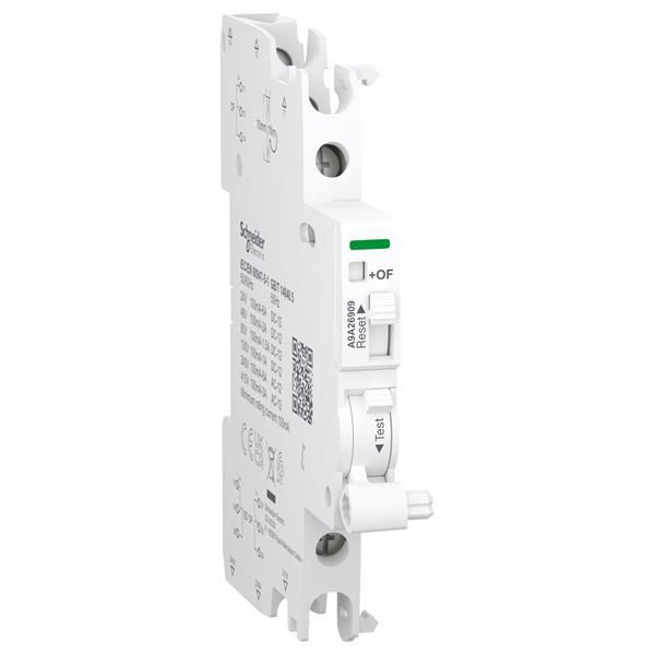 Hilfskontakt, Fernmeldeschalter, Acti9, iOF/SD+OF, 100mA bis 6A, 24VAC bis 415VA