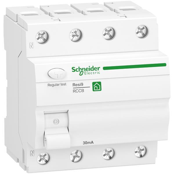 Fehlerstrom-Schutzschalter Resi9, 4P, 40A, 30mA, Typ A