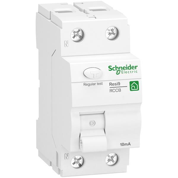Fehlerstrom-Schutzschalter Resi9, 2P, 25A, 10mA, Typ A